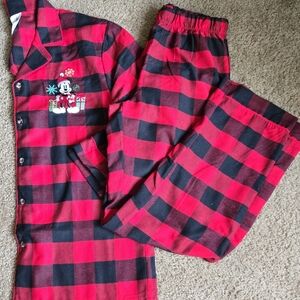 Disney Red and Black Pajama Sets